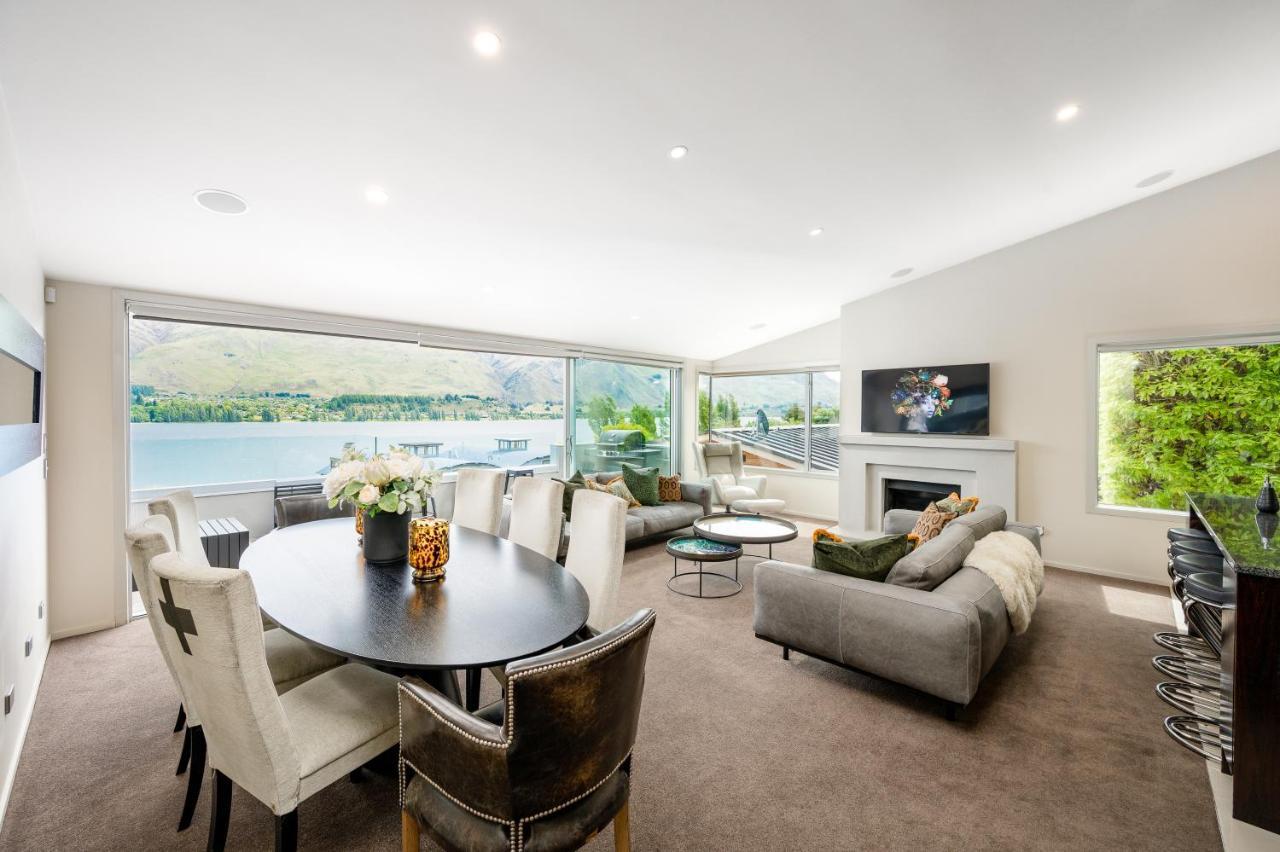 Luxury Lakeview Vista Apartment Wanaka Exterior photo
